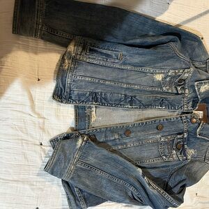 Abercrombie & Fitch Classic Blue Denim Jacket